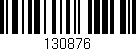 Código de barras (EAN, GTIN, SKU, ISBN): '130876'