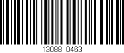 Código de barras (EAN, GTIN, SKU, ISBN): '13088/0463'