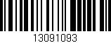 Código de barras (EAN, GTIN, SKU, ISBN): '13091093'