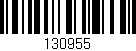 Código de barras (EAN, GTIN, SKU, ISBN): '130955'