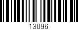 Código de barras (EAN, GTIN, SKU, ISBN): '13096'