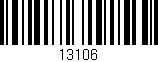 Código de barras (EAN, GTIN, SKU, ISBN): '13106'