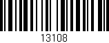 Código de barras (EAN, GTIN, SKU, ISBN): '13108'