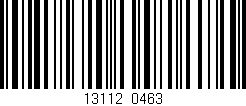 Código de barras (EAN, GTIN, SKU, ISBN): '13112/0463'