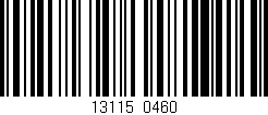 Código de barras (EAN, GTIN, SKU, ISBN): '13115/0460'