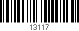 Código de barras (EAN, GTIN, SKU, ISBN): '13117'