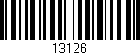 Código de barras (EAN, GTIN, SKU, ISBN): '13126'