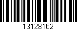 Código de barras (EAN, GTIN, SKU, ISBN): '13128162'