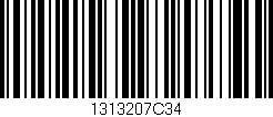 Código de barras (EAN, GTIN, SKU, ISBN): '1313207C34'