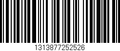 Código de barras (EAN, GTIN, SKU, ISBN): '1313877252526'