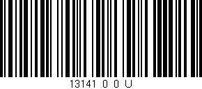 Código de barras (EAN, GTIN, SKU, ISBN): '13141_0_0_U'