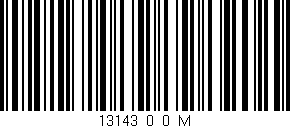 Código de barras (EAN, GTIN, SKU, ISBN): '13143_0_0_M'
