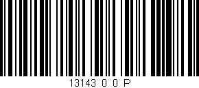 Código de barras (EAN, GTIN, SKU, ISBN): '13143_0_0_P'
