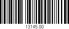 Código de barras (EAN, GTIN, SKU, ISBN): '13145.00'