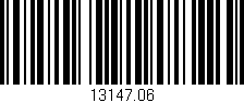 Código de barras (EAN, GTIN, SKU, ISBN): '13147.06'