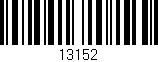 Código de barras (EAN, GTIN, SKU, ISBN): '13152'