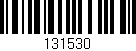 Código de barras (EAN, GTIN, SKU, ISBN): '131530'