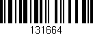 Código de barras (EAN, GTIN, SKU, ISBN): '131664'