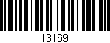 Código de barras (EAN, GTIN, SKU, ISBN): '13169'