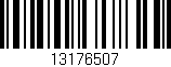 Código de barras (EAN, GTIN, SKU, ISBN): '13176507'