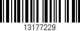 Código de barras (EAN, GTIN, SKU, ISBN): '13177229'