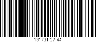 Código de barras (EAN, GTIN, SKU, ISBN): '131791-27-44'