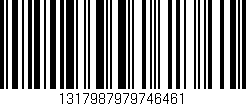 Código de barras (EAN, GTIN, SKU, ISBN): '1317987979746461'