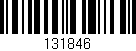 Código de barras (EAN, GTIN, SKU, ISBN): '131846'