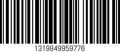 Código de barras (EAN, GTIN, SKU, ISBN): '1319849959776'