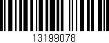 Código de barras (EAN, GTIN, SKU, ISBN): '13199078'