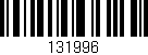 Código de barras (EAN, GTIN, SKU, ISBN): '131996'