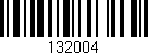 Código de barras (EAN, GTIN, SKU, ISBN): '132004'