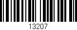 Código de barras (EAN, GTIN, SKU, ISBN): '13207'