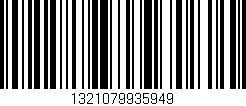 Código de barras (EAN, GTIN, SKU, ISBN): '1321079935949'