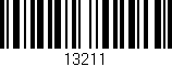 Código de barras (EAN, GTIN, SKU, ISBN): '13211'