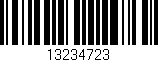 Código de barras (EAN, GTIN, SKU, ISBN): '13234723'