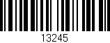 Código de barras (EAN, GTIN, SKU, ISBN): '13245'