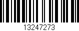 Código de barras (EAN, GTIN, SKU, ISBN): '13247273'