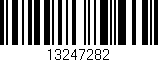 Código de barras (EAN, GTIN, SKU, ISBN): '13247282'