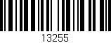 Código de barras (EAN, GTIN, SKU, ISBN): '13255'