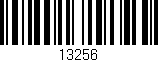 Código de barras (EAN, GTIN, SKU, ISBN): '13256'