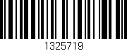 Código de barras (EAN, GTIN, SKU, ISBN): '1325719'