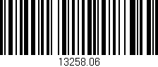 Código de barras (EAN, GTIN, SKU, ISBN): '13258.06'