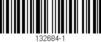 Código de barras (EAN, GTIN, SKU, ISBN): '132684-1'