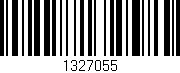 Código de barras (EAN, GTIN, SKU, ISBN): '1327055'