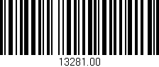 Código de barras (EAN, GTIN, SKU, ISBN): '13281.00'