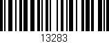 Código de barras (EAN, GTIN, SKU, ISBN): '13283'