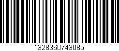 Código de barras (EAN, GTIN, SKU, ISBN): '1328360743085'