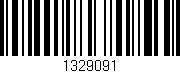 Código de barras (EAN, GTIN, SKU, ISBN): '1329091'