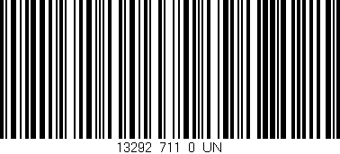 Código de barras (EAN, GTIN, SKU, ISBN): '13292_711_0_UN'